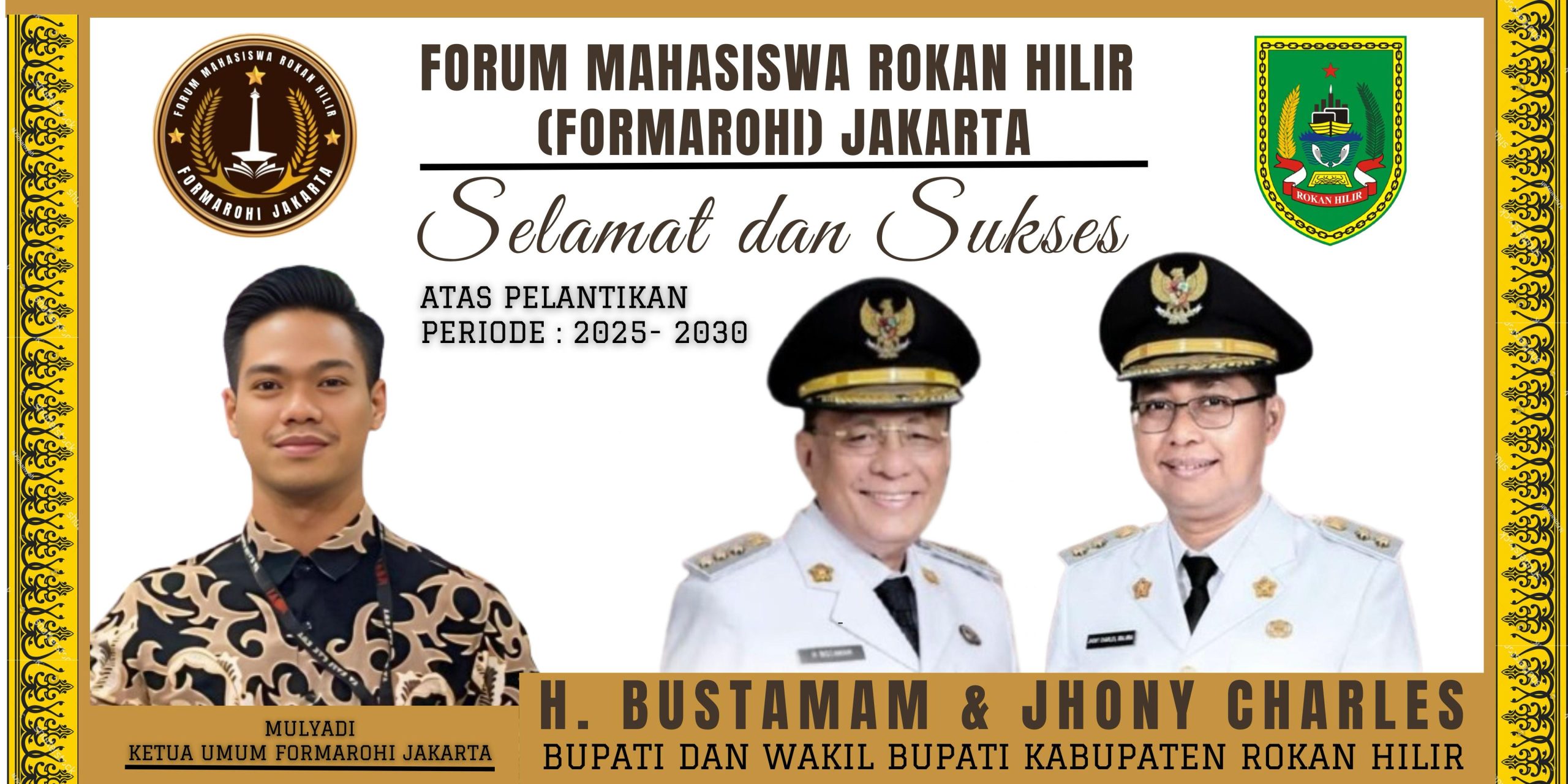 Bupati dan Wakil Bupati Jakarta Periode 2025-2030